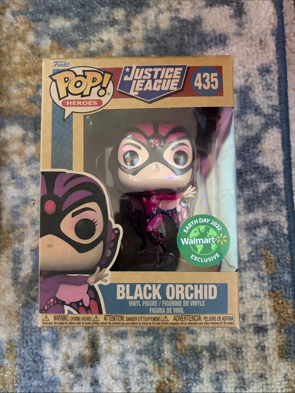 Funko Pop! Heroes Black Orchid Vinyl Figure - Purple & Black